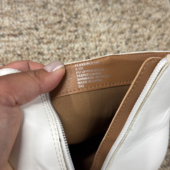 Madden Girl White Booties - Picture 7 of 9